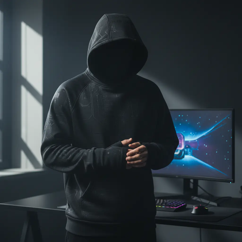 Siyah Tower Rush Hoodie